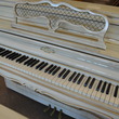 1960 Antique white Sohmer console piano - Upright - Console Pianos